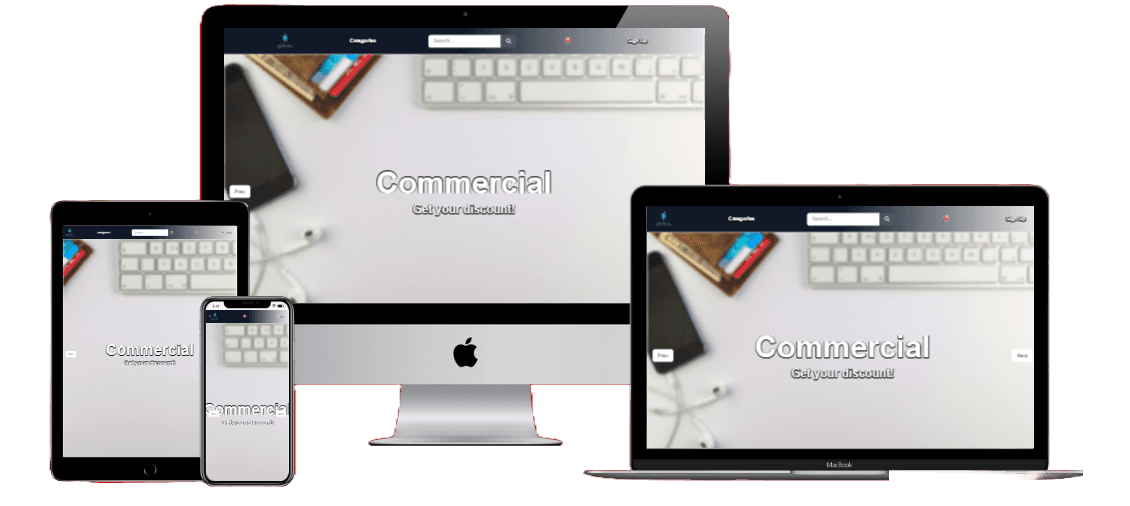 full stack ecommerce screenshot